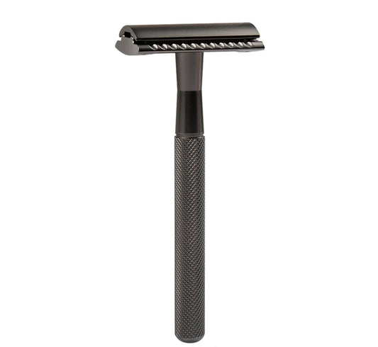 Groomixx Double Edged Safety Razor - Compatible with Double Edged Razor Blades