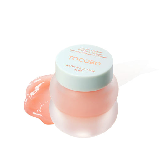 TOCOBO Vita Glazed Lip Mask 20ml / Moisturizing night lip care, glazed and easy washable texture that melts into lips